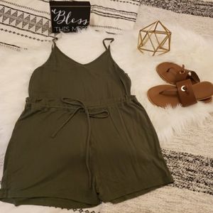 Spaghetti Strap Romper